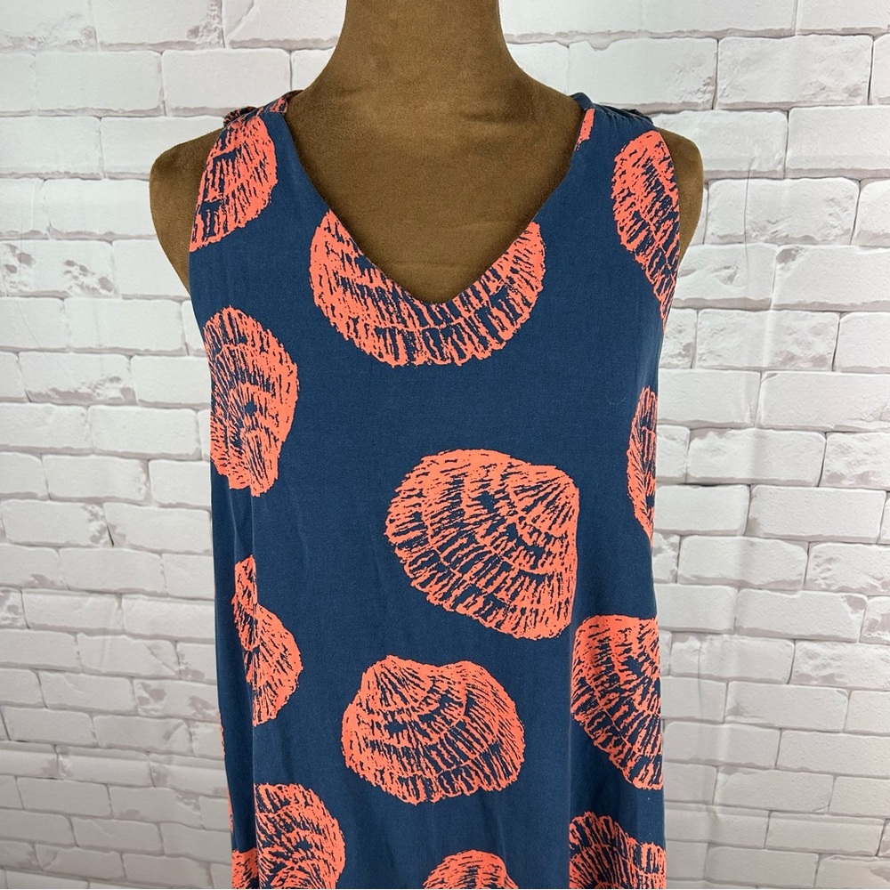 ARKITECT Shell Ruffle Maxi Dress Beachwear Summer Vacation Style - Picture 3 of 7